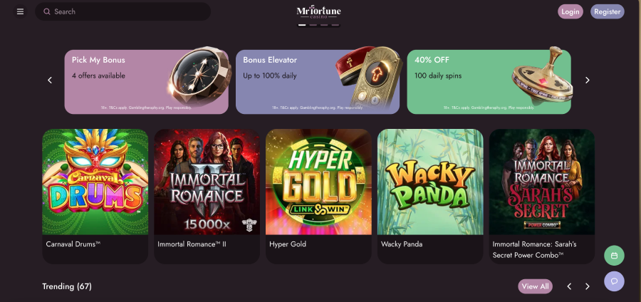 Mobile banking at Mr. Fortune casino online featuring secure Interac e-Transfer and CAD deposit options for mobile users